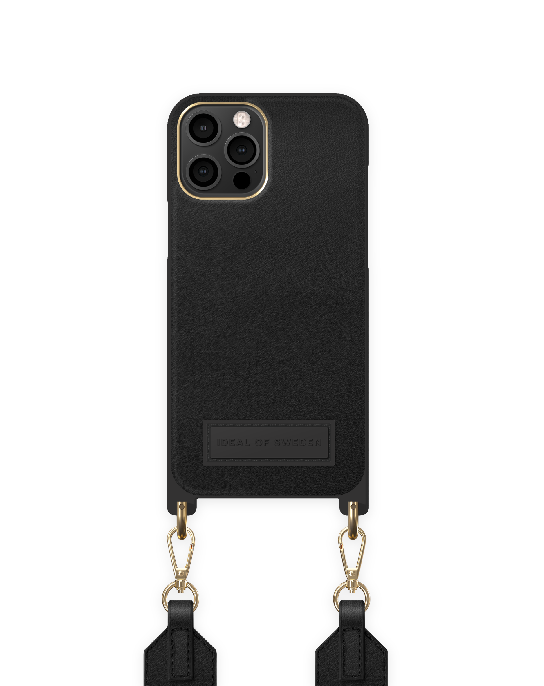 Athena Necklace Case iPhone 12 Pro Max Black IDEAL OF SWEDEN
