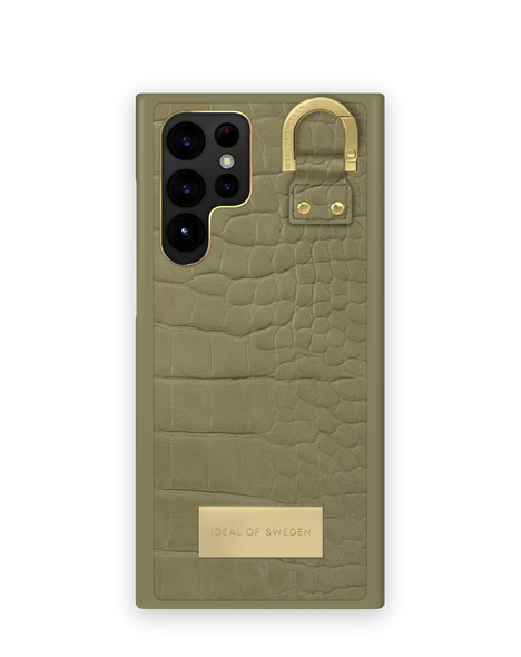 Mobilskal Galaxy S22 Ultra Sage Croco – IDEAL OF SWEDEN
